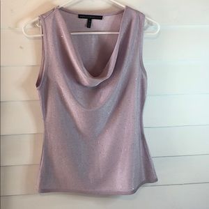 WHBM blouse with shimmer